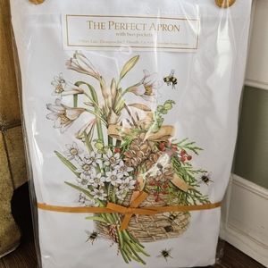 Winter Bee Hive Apron Butcher Style New